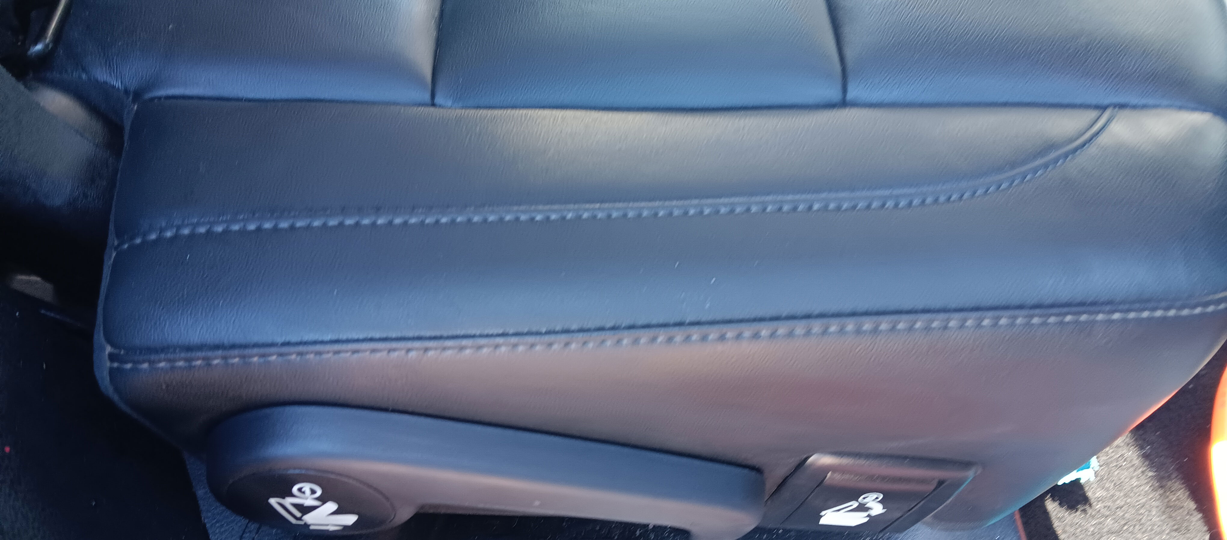 Interior leather restoration Virginia Beach — After